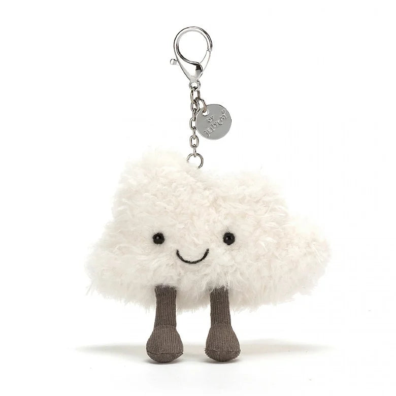 Fluffy bag charm hot sale